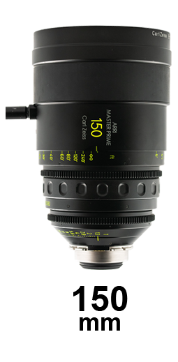 ARRI Zeiss Master Primes strip