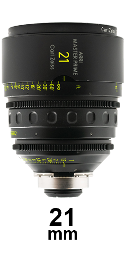 ARRI Zeiss Master Primes strip