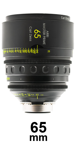 ARRI Zeiss Master Primes strip
