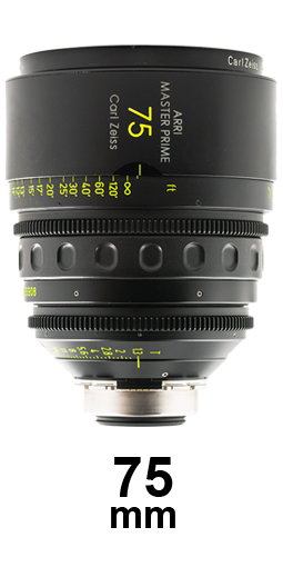 ARRI Zeiss Master Primes strip