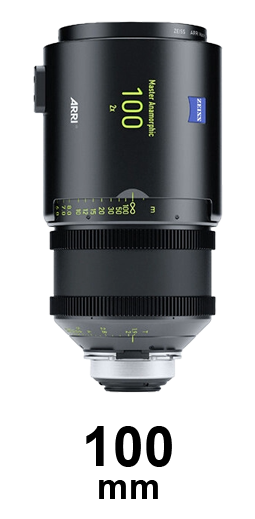 ARRI Zeiss Master Anamorphics strip