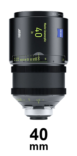 ARRI Zeiss Master Anamorphics strip