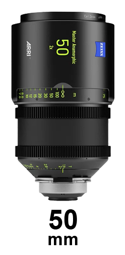 ARRI Zeiss Master Anamorphics strip