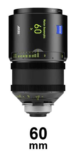 ARRI Zeiss Master Anamorphics strip