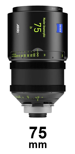 ARRI Zeiss Master Anamorphics strip