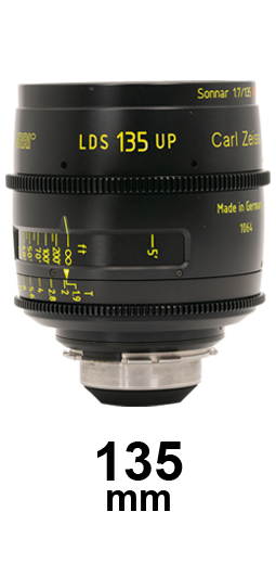 ARRI Zeiss Ultra Primes strip