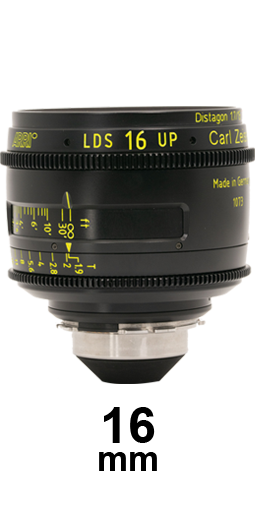 ARRI Zeiss Ultra Primes strip