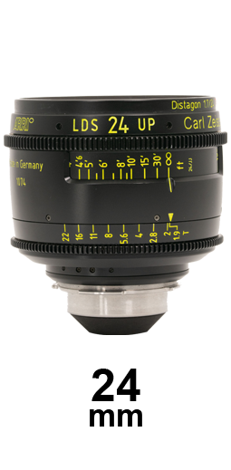 ARRI Zeiss Ultra Primes strip