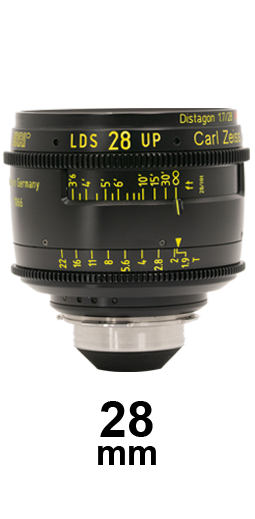 ARRI Zeiss Ultra Primes strip
