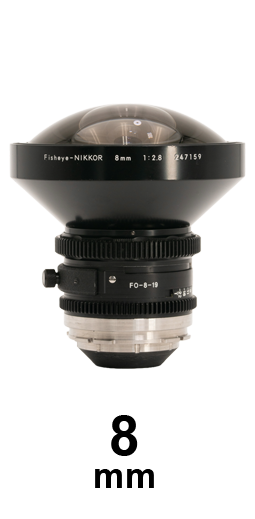 Nikon Nikkor 8mm Fisheye strip