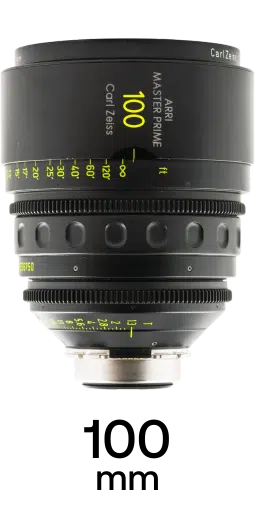 ARRI Zeiss Master Primes strip