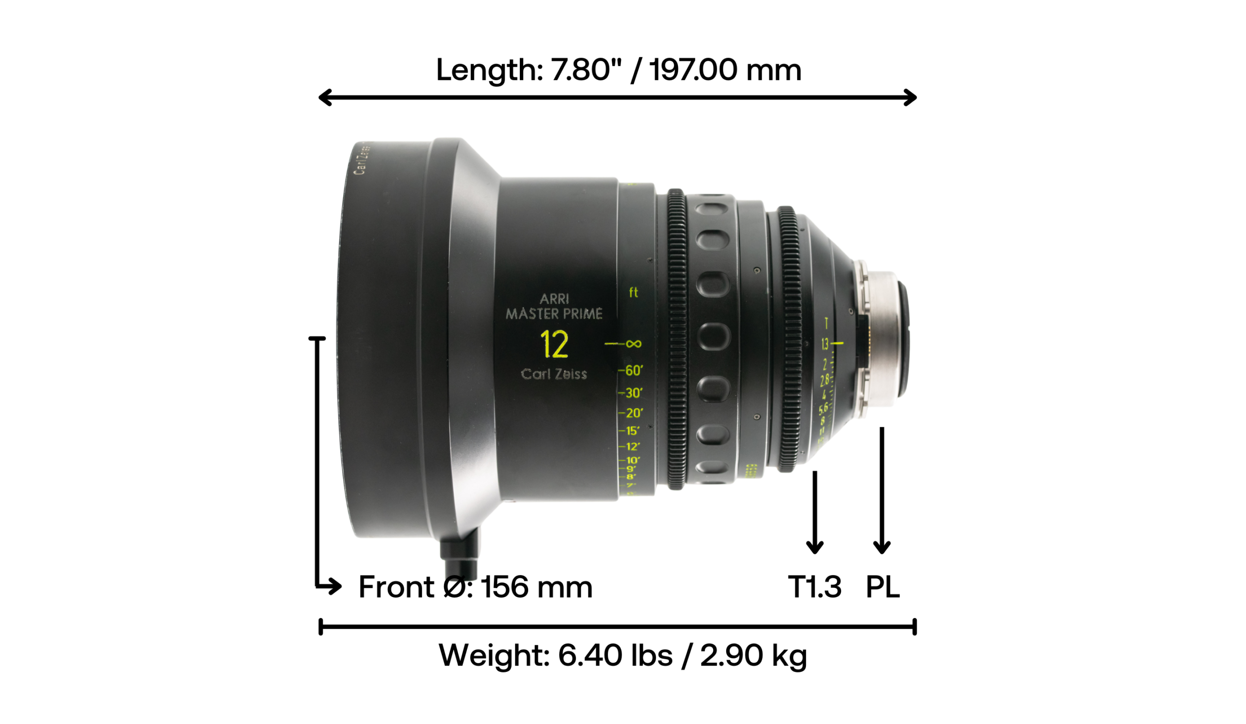 ARRI Zeiss Master Prime 12mm T1.3