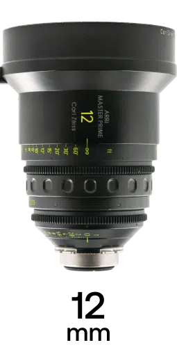 ARRI Zeiss Master Primes strip