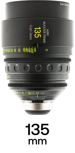 ARRI Zeiss Master Primes strip