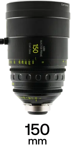 ARRI Zeiss Master Primes strip
