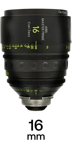 ARRI Zeiss Master Primes strip