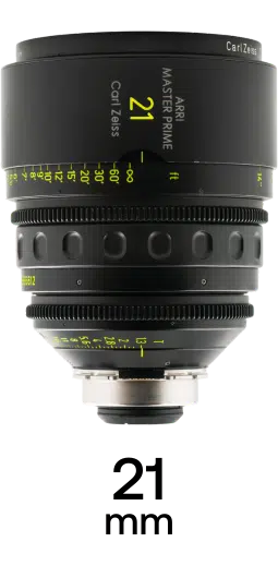 ARRI Zeiss Master Primes strip