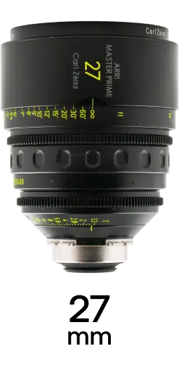 ARRI Zeiss Master Primes strip