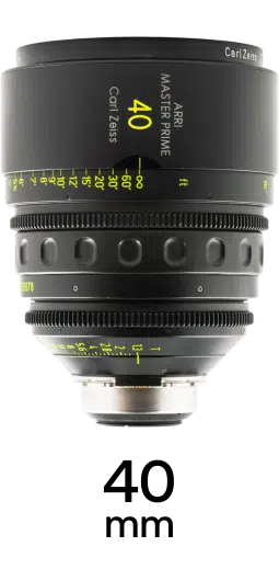 ARRI Zeiss Master Primes strip