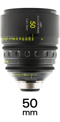 ARRI Zeiss Master Primes strip