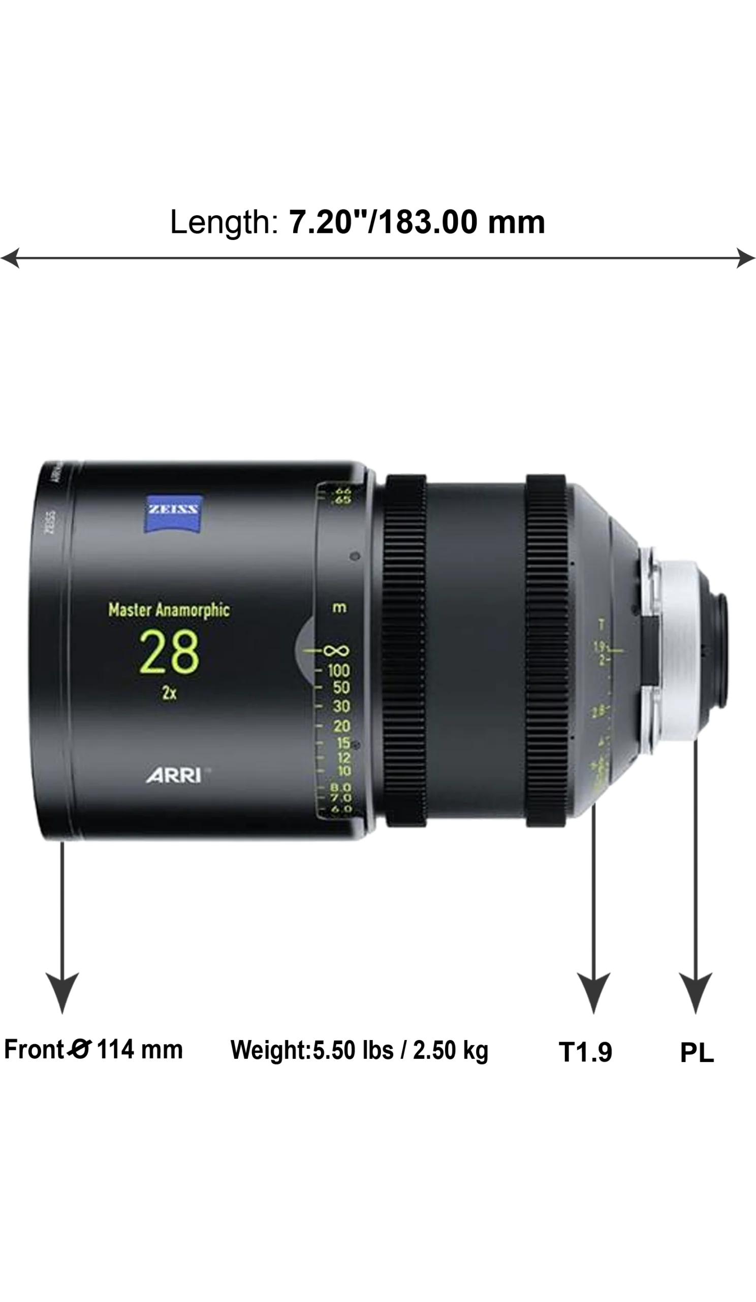 ARRI_Zeiss_Master_Anamorphic_28mm_DIMENSIONS-scaled