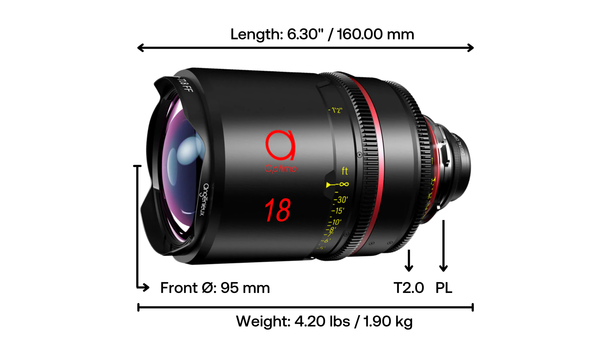 Angénieux Optimo Prime 18mm T2.0
