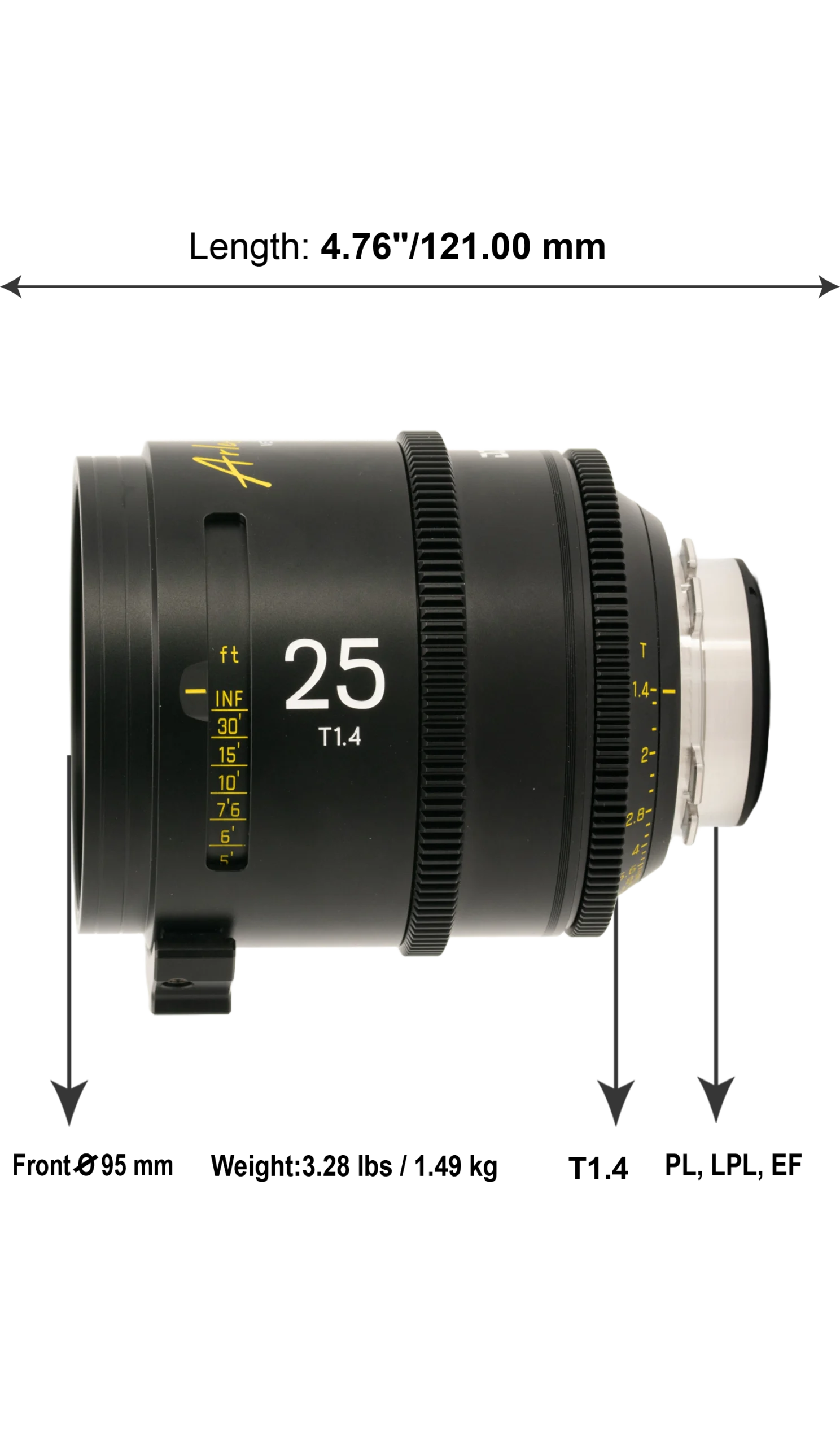 DZO-Arled_25mm_Diamension-scaled