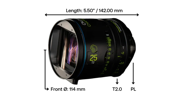 Caldwell Chameleon 25mm T2.0