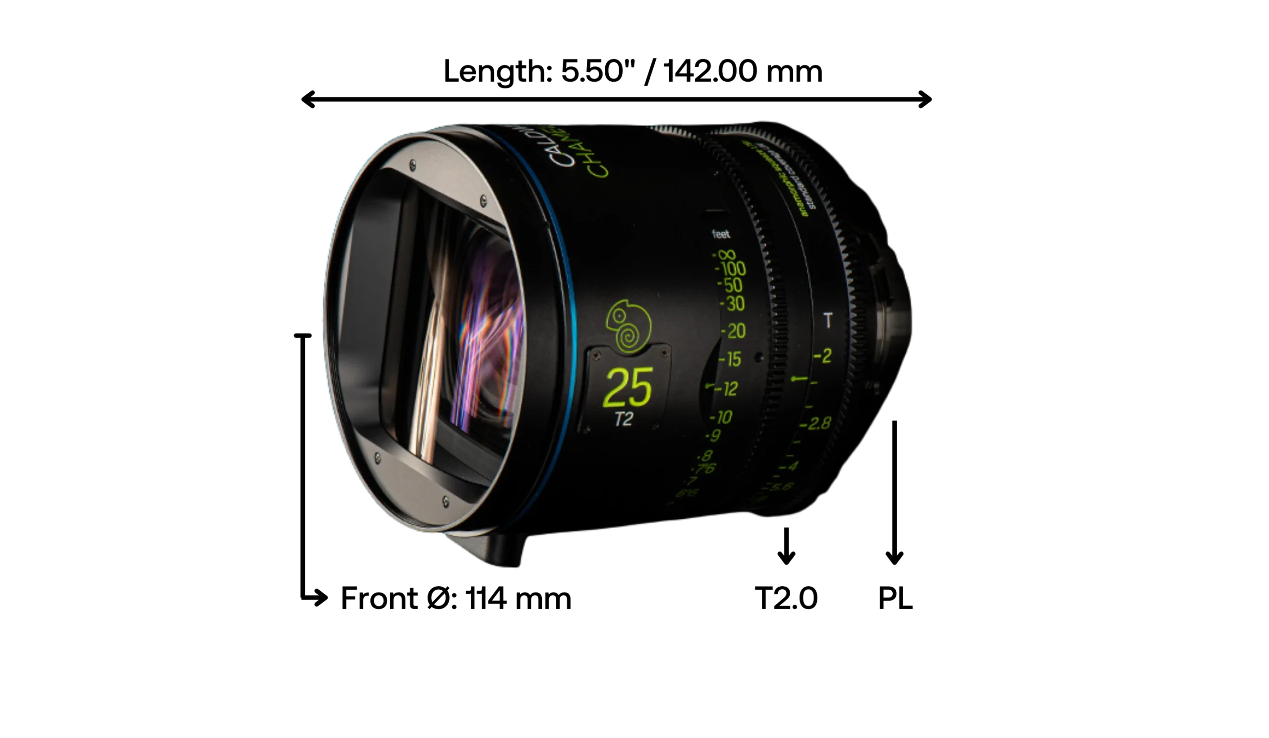 Caldwell Chameleon 25mm T2.0