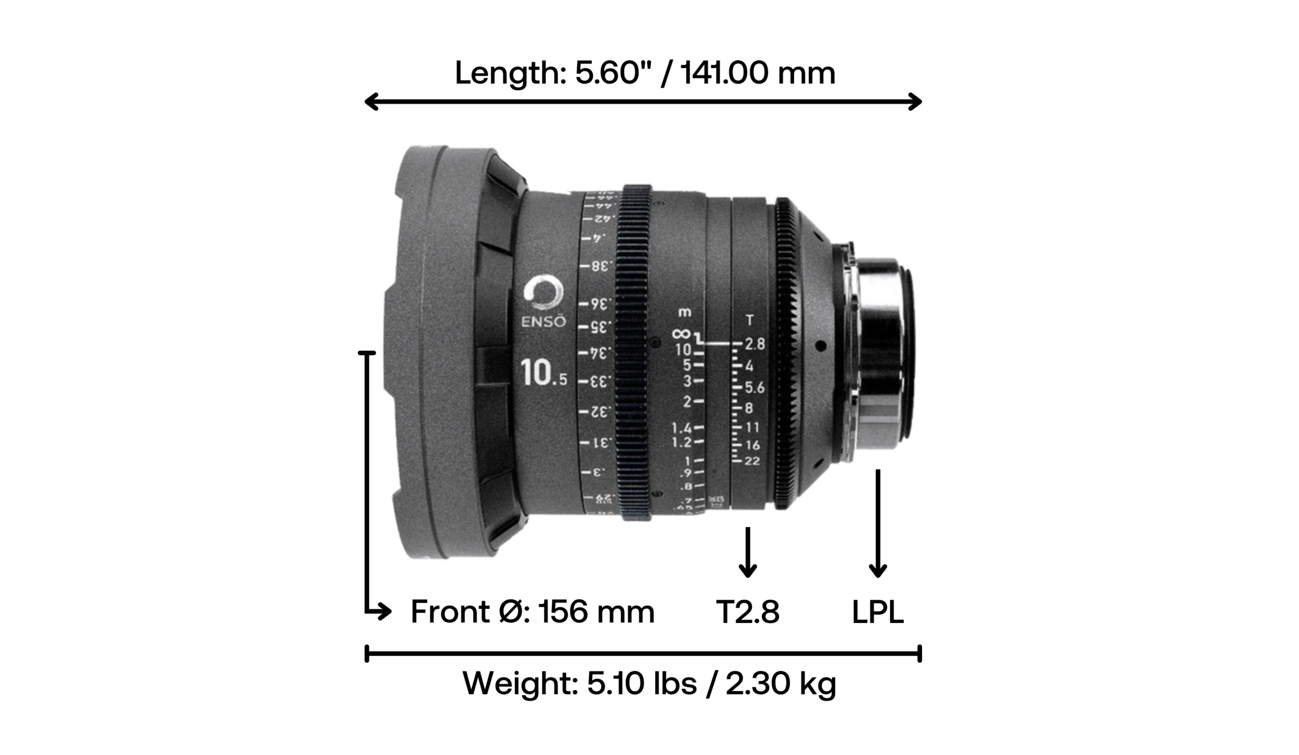 ARRI EnsΕ 10.5mm T2.8
