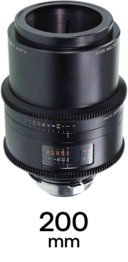 ARRI Macro Primes strip