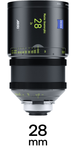 ARRI Zeiss Master Anamorphics strip