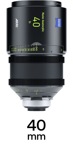 ARRI Zeiss Master Anamorphics strip