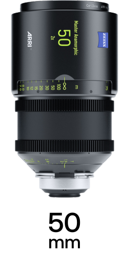 ARRI Zeiss Master Anamorphics strip