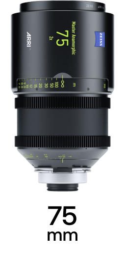 ARRI Zeiss Master Anamorphics strip