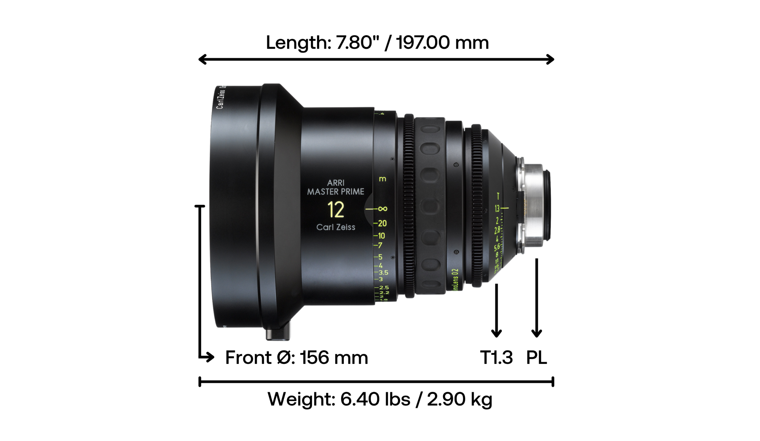 ARRI Zeiss Master Prime 12mm T1.3