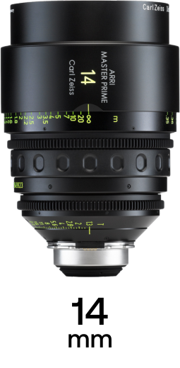 ARRI Zeiss Master Primes strip