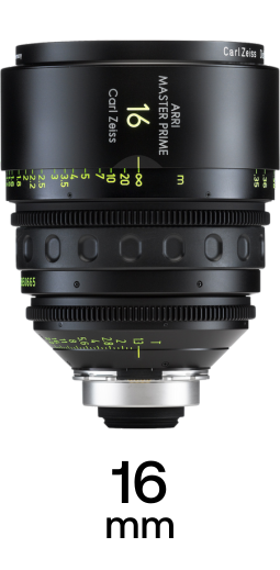 ARRI Zeiss Master Primes strip