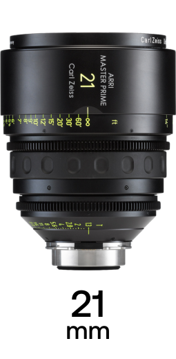 ARRI Zeiss Master Primes strip