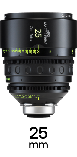 ARRI Zeiss Master Primes strip