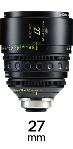 ARRI Zeiss Master Primes strip