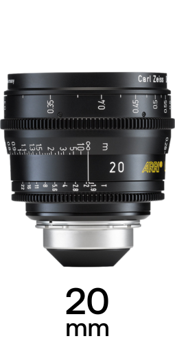 ARRI Zeiss Ultra Primes strip