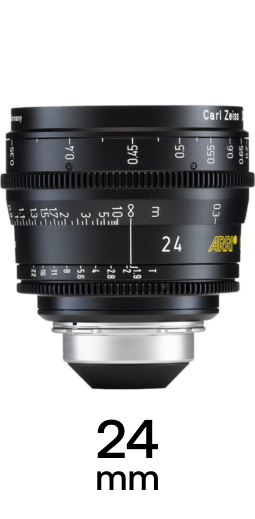 ARRI Zeiss Ultra Primes strip