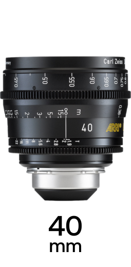 ARRI Zeiss Ultra Primes strip