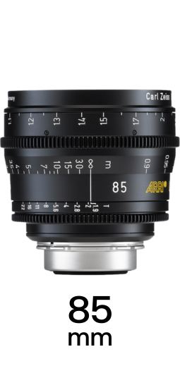 ARRI Zeiss Ultra Primes strip