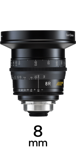 ARRI Zeiss Ultra Primes strip