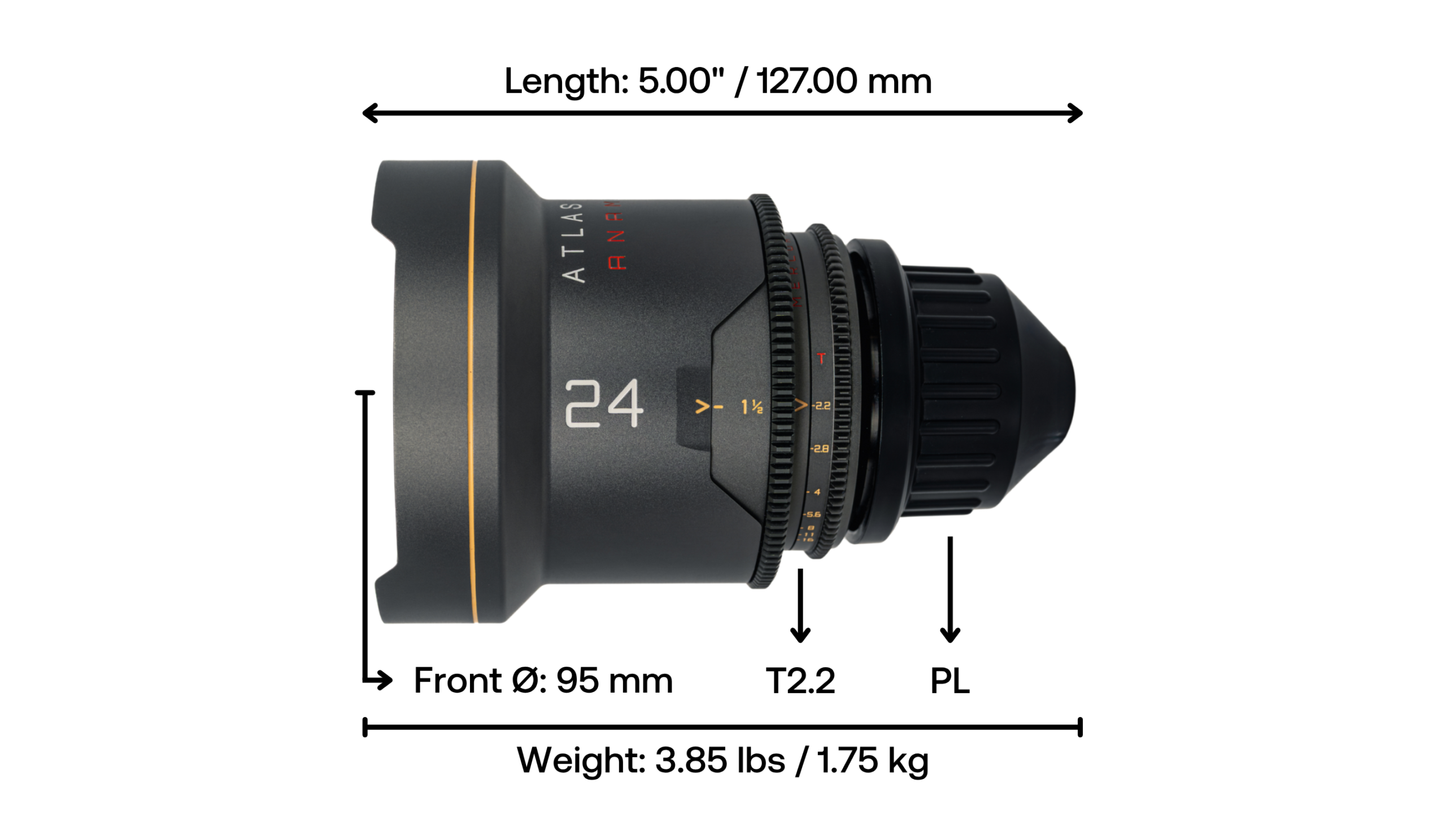 Atlas Mercury 24mm T2.2