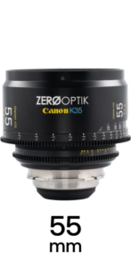 Canon K35 55mm T1.4 Zero Optik Full Frame Prime Cinema Lens