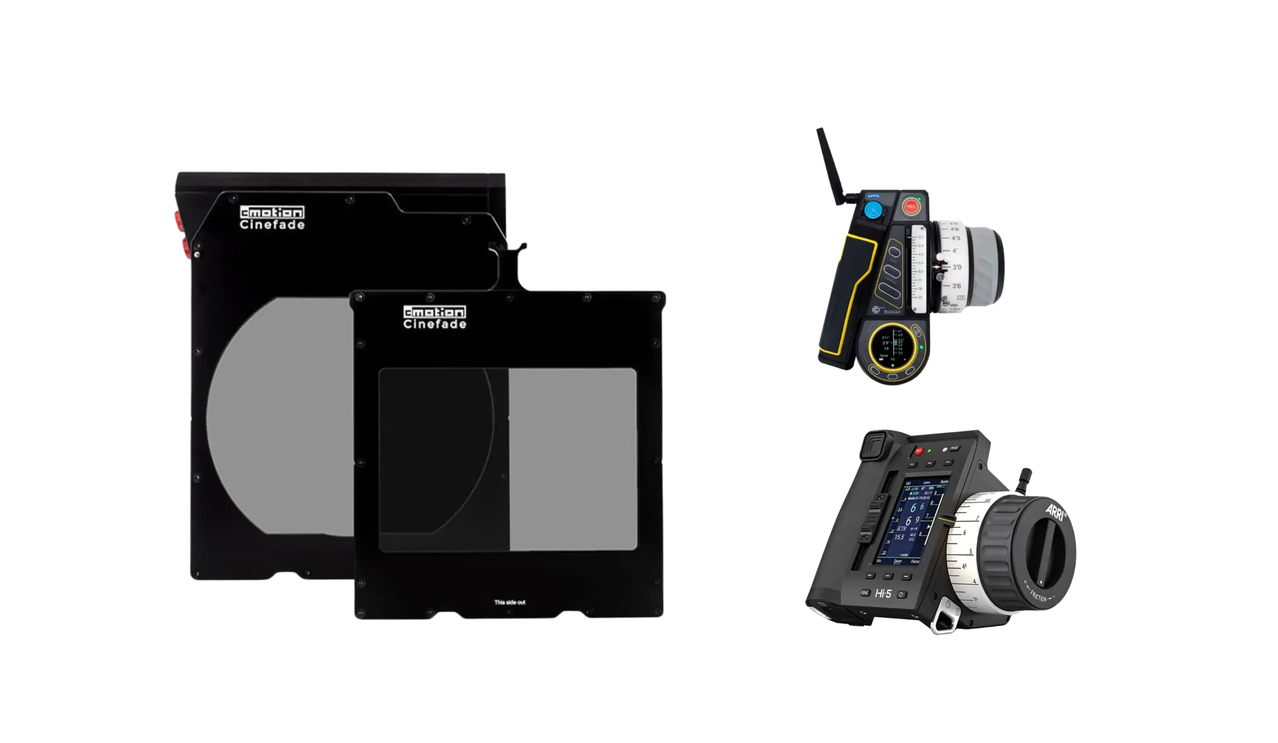 Cinefade VariND and cPRO Hand Unit, ARRI Hi-5