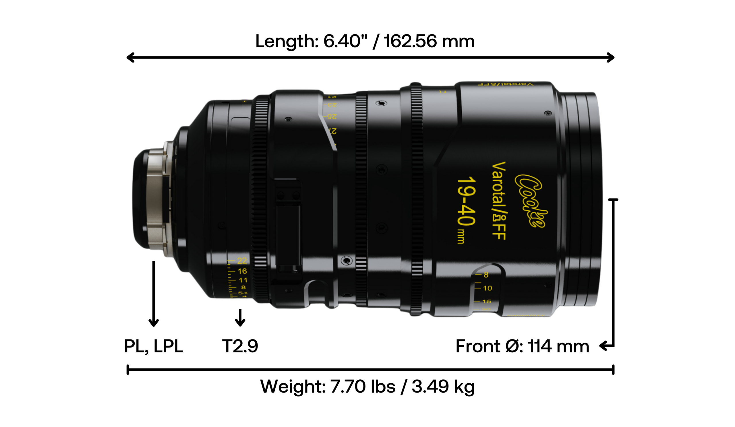 Cooke Varotal/i 19–40mm T2.9